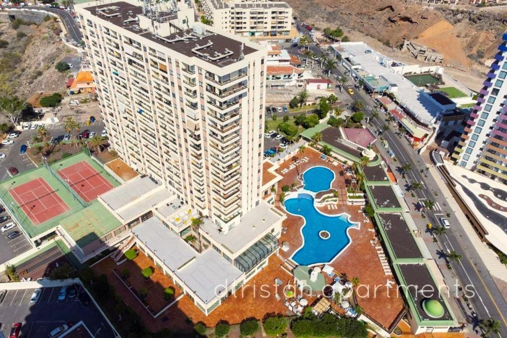 Skyline View Apartment - Free Private Parking Including & Guest Bonus Costa Adeje  Bagian luar foto