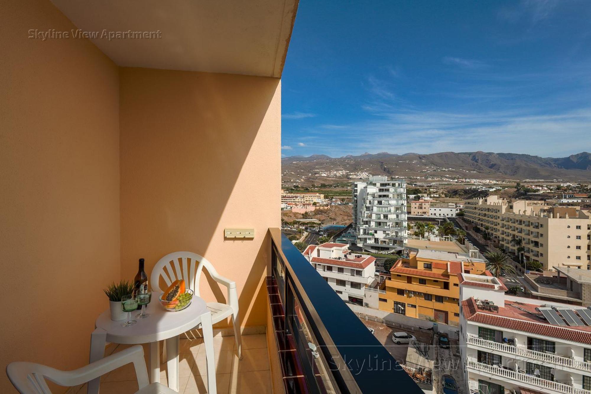 Skyline View Apartment - Free Private Parking Including & Guest Bonus Costa Adeje  Bagian luar foto