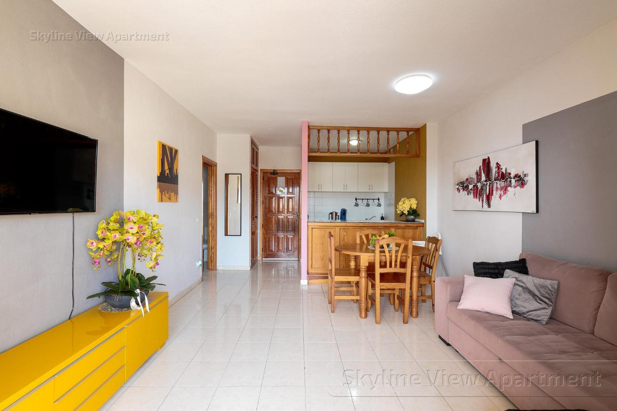 Skyline View Apartment - Free Private Parking Including & Guest Bonus Costa Adeje  Bagian luar foto
