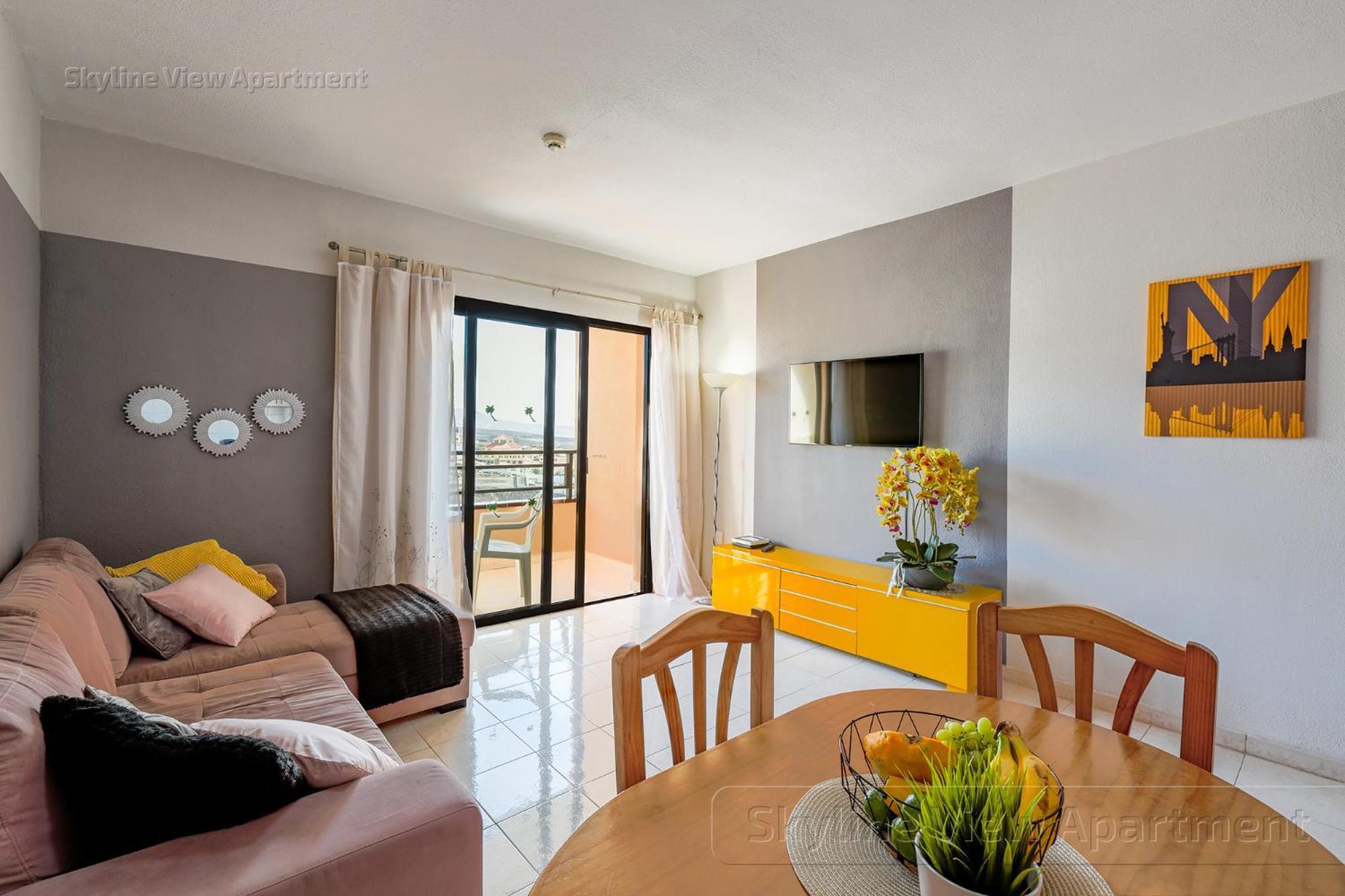 Skyline View Apartment - Free Private Parking Including & Guest Bonus Costa Adeje  Bagian luar foto
