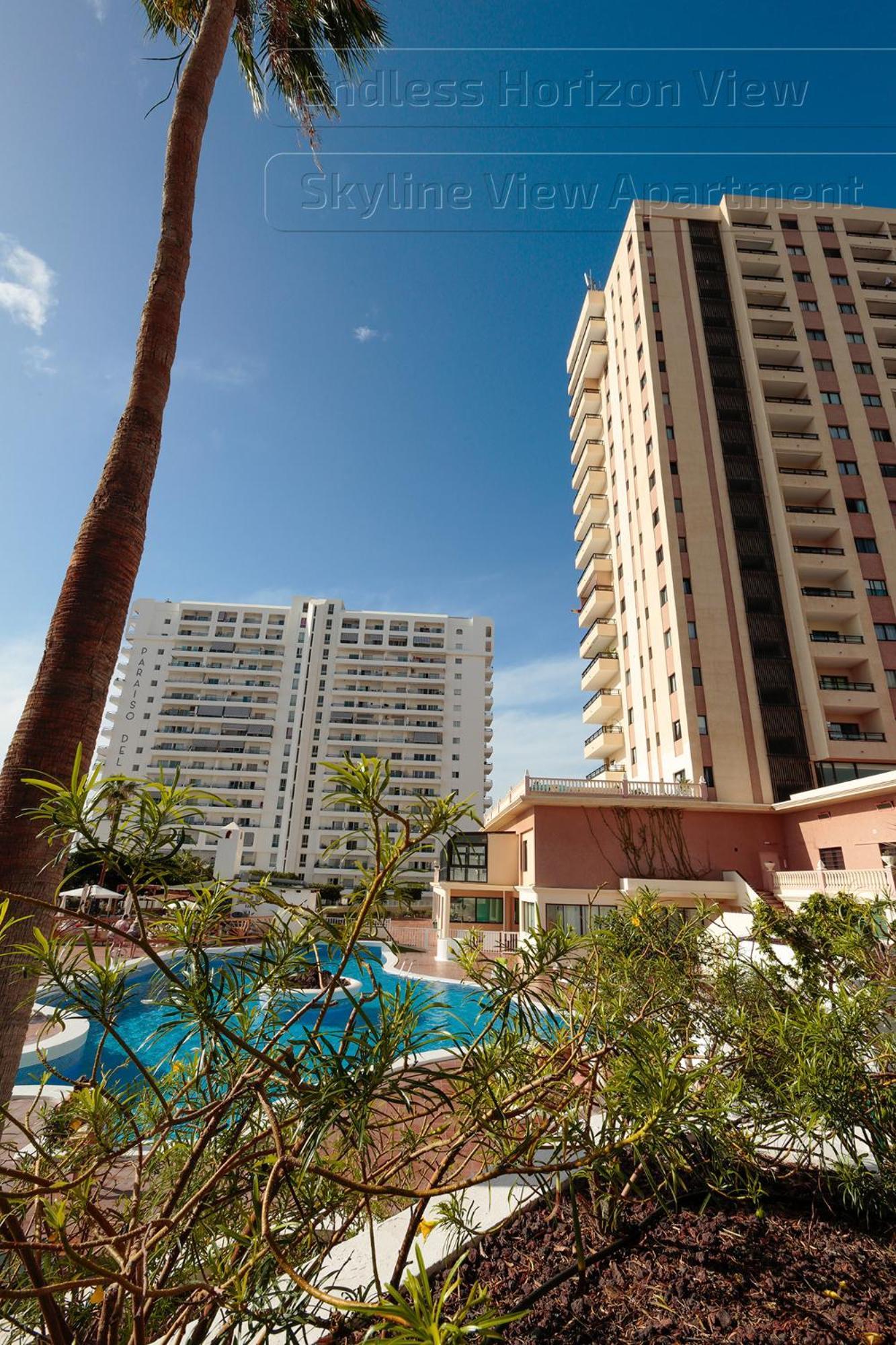 Skyline View Apartment - Free Private Parking Including & Guest Bonus Costa Adeje  Bagian luar foto