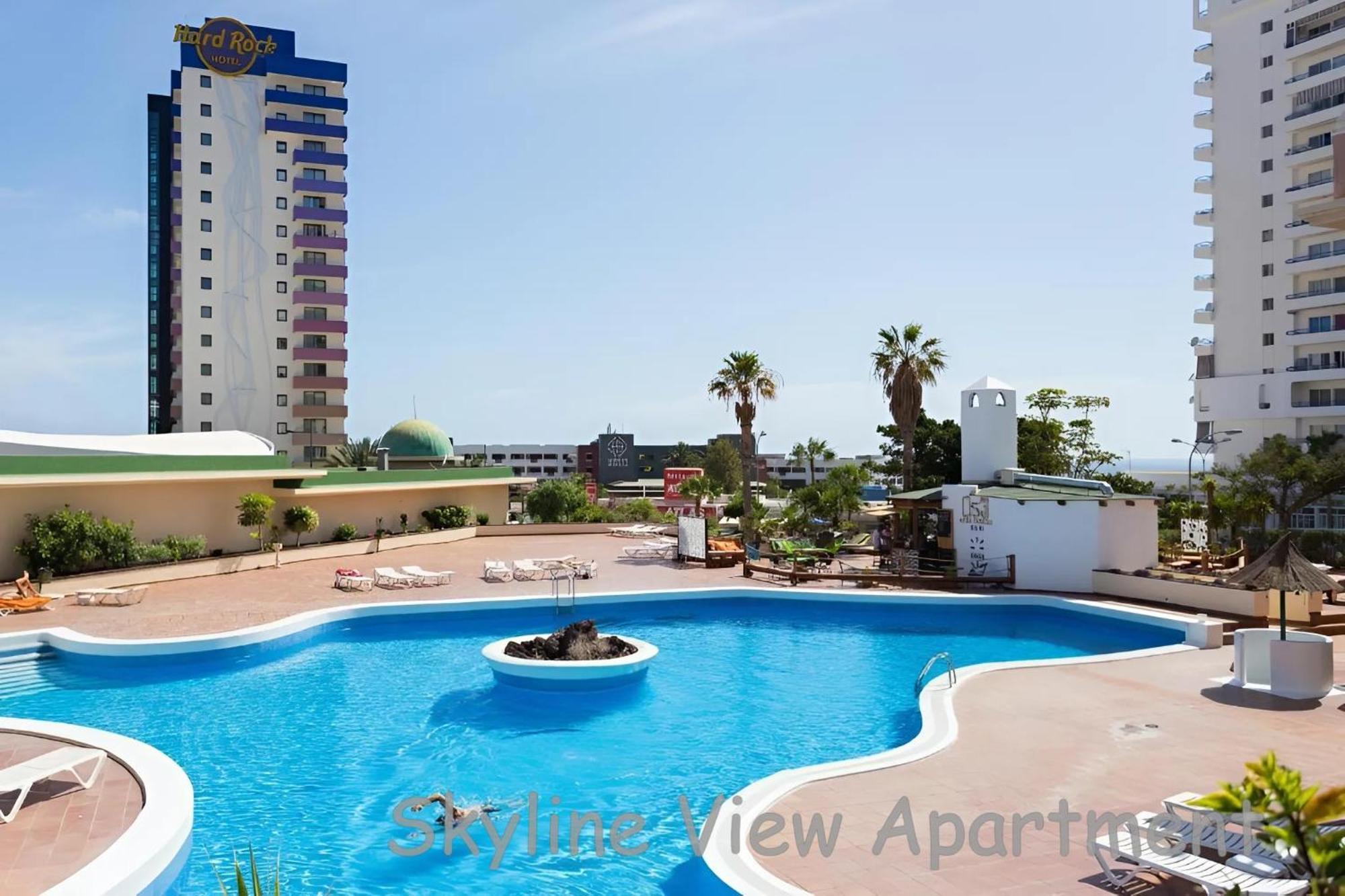 Skyline View Apartment - Free Private Parking Including & Guest Bonus Costa Adeje  Bagian luar foto