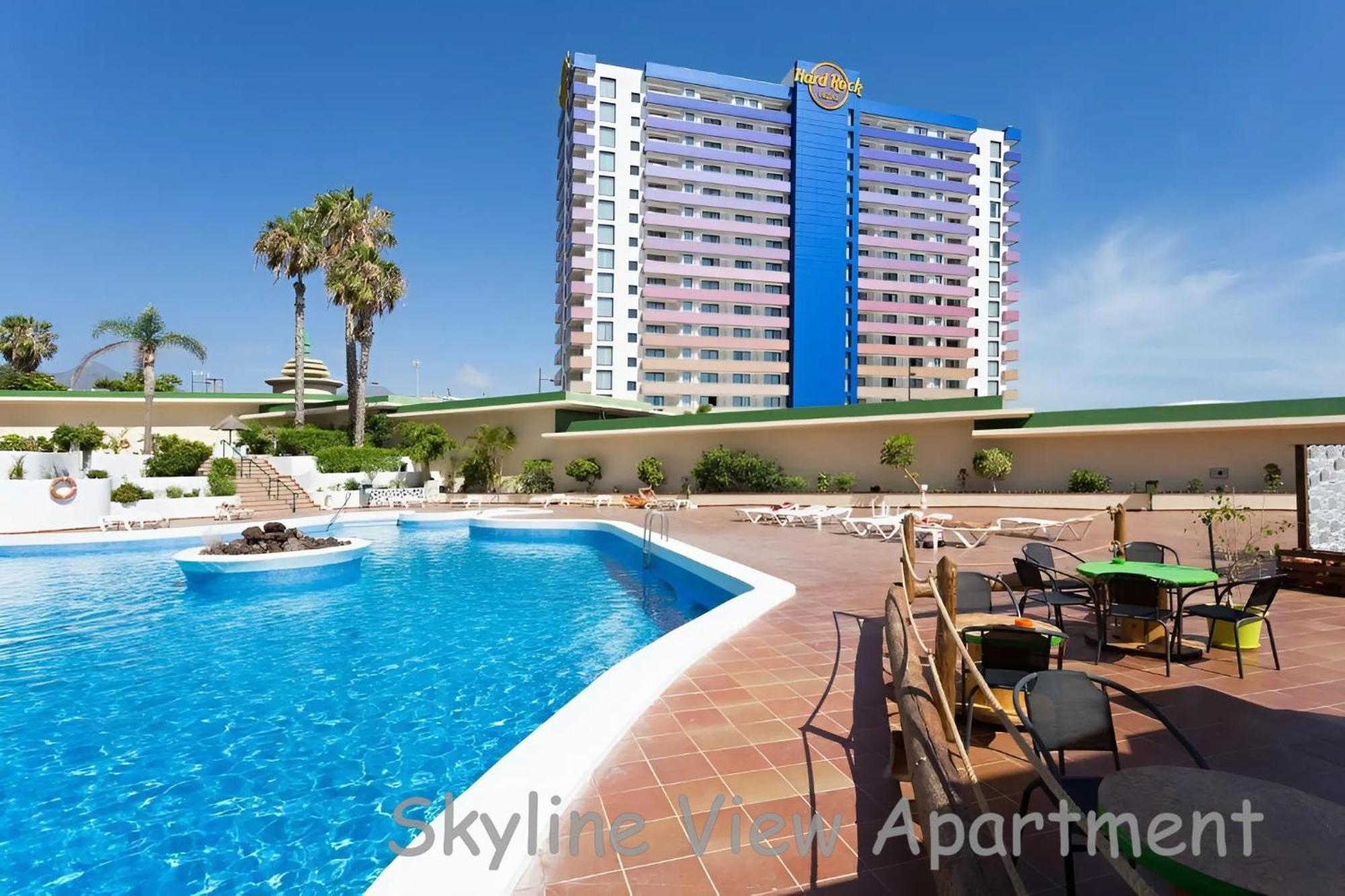 Skyline View Apartment - Free Private Parking Including & Guest Bonus Costa Adeje  Bagian luar foto
