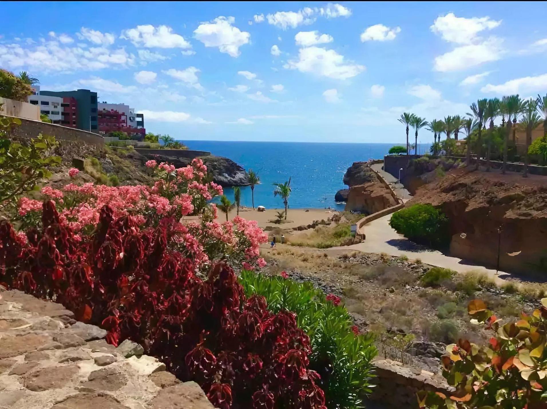 Skyline View Apartment - Free Private Parking Including & Guest Bonus Costa Adeje  Bagian luar foto