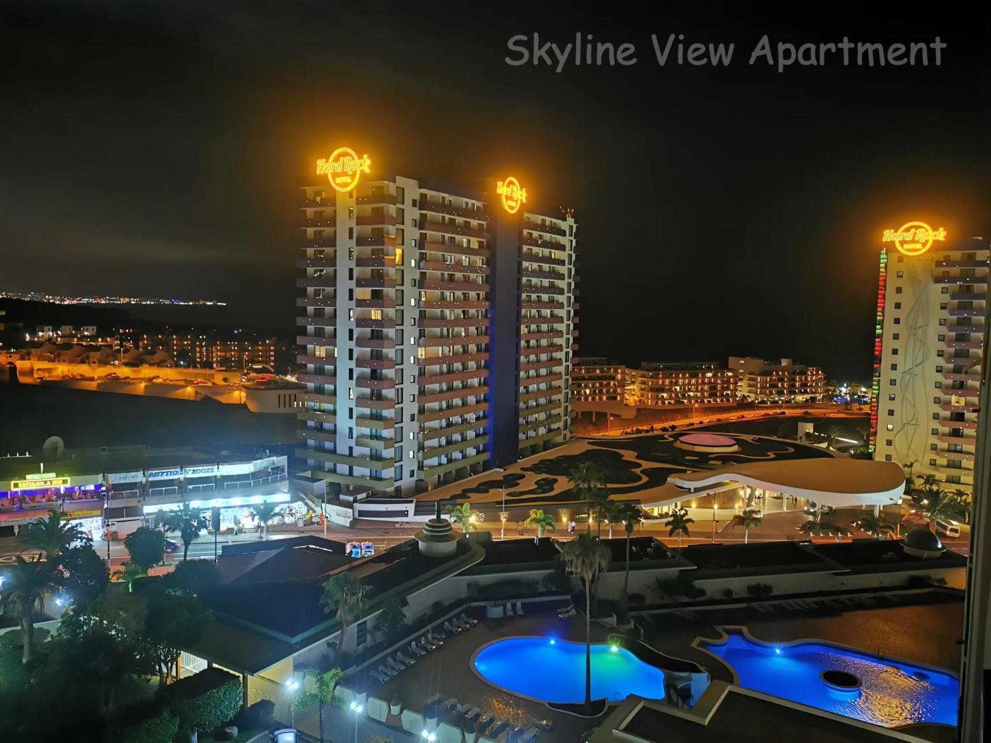 Skyline View Apartment - Free Private Parking Including & Guest Bonus Costa Adeje  Bagian luar foto